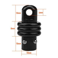 Adaptador De Estudío Para Correa QD En Acero Resistente Para Keymod Mlok Caza Color Negro Material Metálico Compatible Con Bipod - details 4