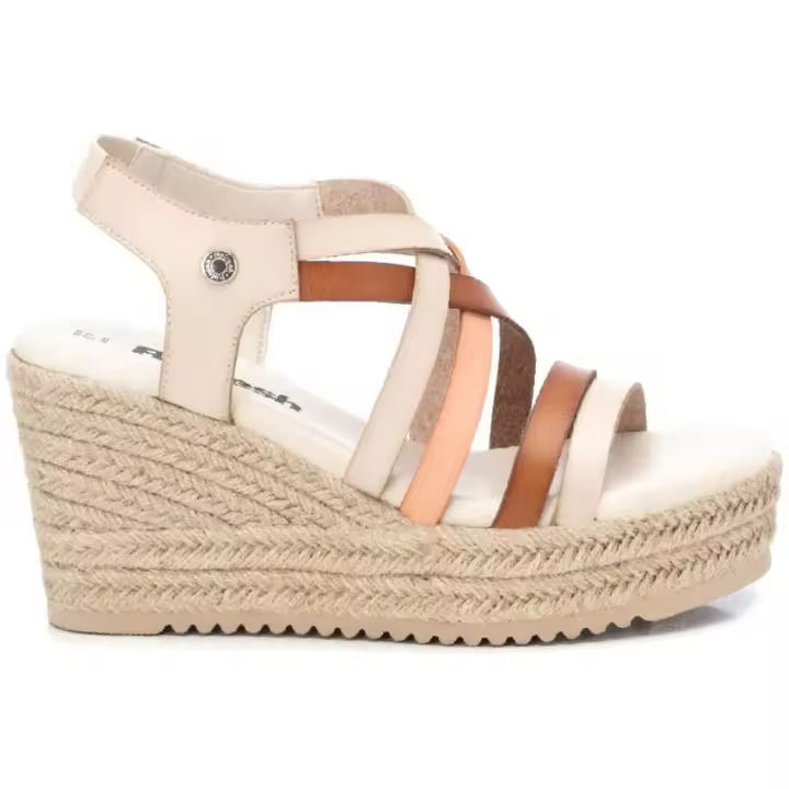 Sandalias Refresh 170797 para mujer en color beig-osc. - 1