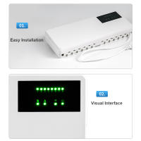 Controlador De Hub Concentrador De 8 Canales Para Sistemas De Calefacción Por Suelo Y Aire Acondicionado KKMOON XC-203 - details 3