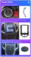 AWESAFE inalámbrico CarPlay Android Auto Radio para Opel Astra J Vauxhall Buick Verano 2009 2010 2011 2012 2013 coche reproductor multimedia GPS 2 din autoradio volante controles RDS Bluetooth - details 0