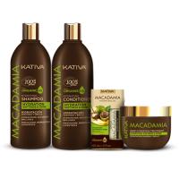 Champú Hidratante de Macadamia, Kativa, Hidratación Profunda, suavidad y brillo. - details 2