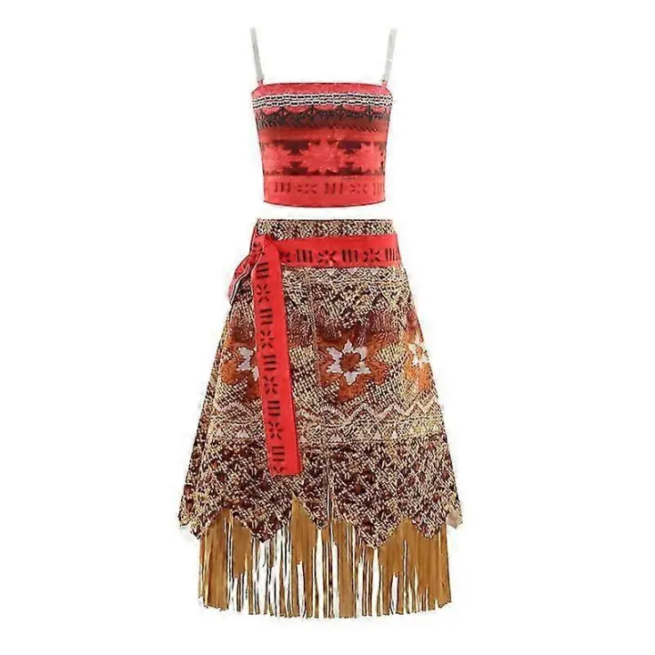 Princesa Moana Cosplay para Niñas Halloween disfraces carnaval partido traje - 1