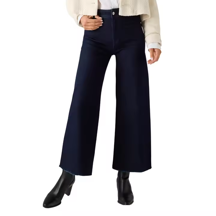 Ysabel Mora - Pantalones vaqueros anchos marino - 1