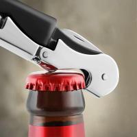 Sacacorchos, abrelatas de botella de vino del sacacorchos del estilo de los camareros del tacto suave, regalo para los amantes del vino - details 2