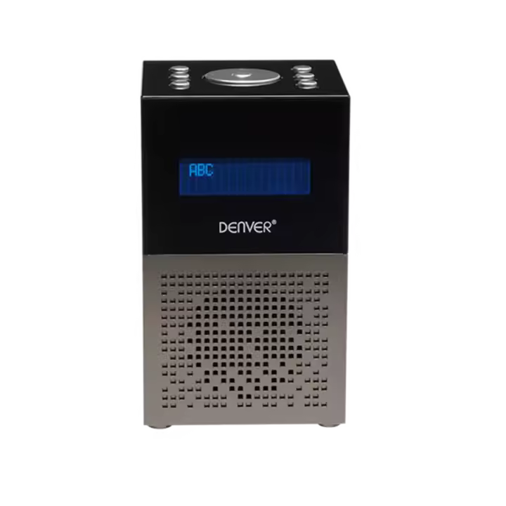 Denver Electronics CRD-510 Radio Despertador DAB+ con Cargador USB y Alarma Dual - 1