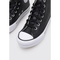 Converse CHUCK TAYLOR ALL STAR EVA LIFT LEATHER  Deportivas Con Plataforma Niña Negro - details 1