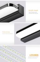 Luces De Pared LED Modernas Y Sencillas Lámpara De Espejo Para Baño Iluminación Interior Fija Montaje En Pared Área De Iluminación 3-5 Metros Cuadrados - details 6