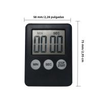 Temporizador De Cocina Digital LCD Mini Magnético Para Deportes Ejercicio Hornear Cocina 1-5pcs - details 11