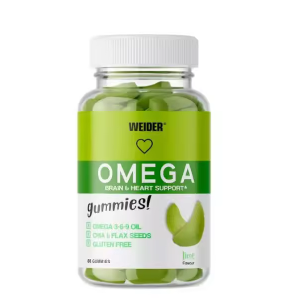 Weider UP Omega Gummies - 50 gominolas - 1