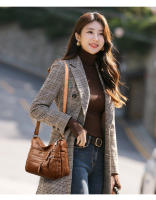 Nueva Bolso De Hombro Para Mujer En Cuero Lavado Gran Capacidad Bolso Transversal Suave Estilo Coreano Para Damas De Mediana Edad - details 7