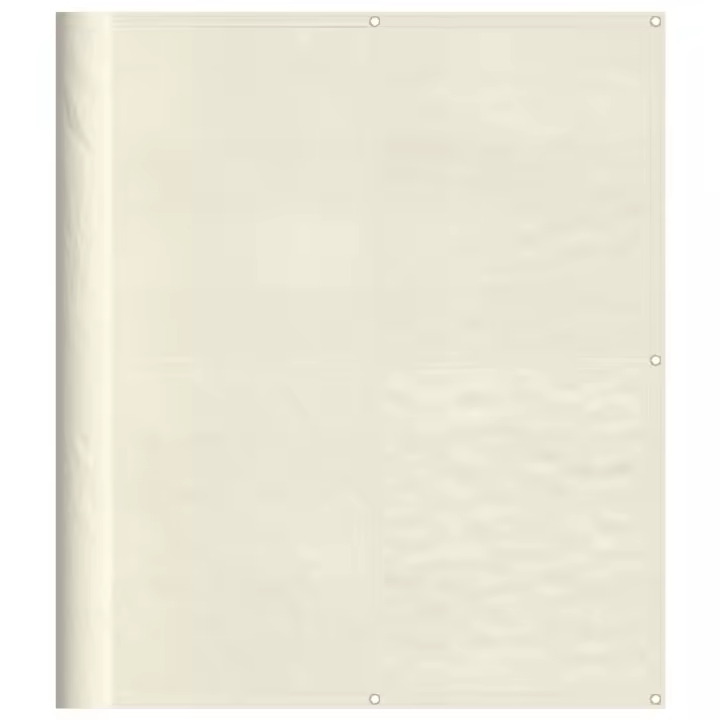 Pantalla de Balcón 100% Polyéster Oxford Cream 120x700 cm - 1