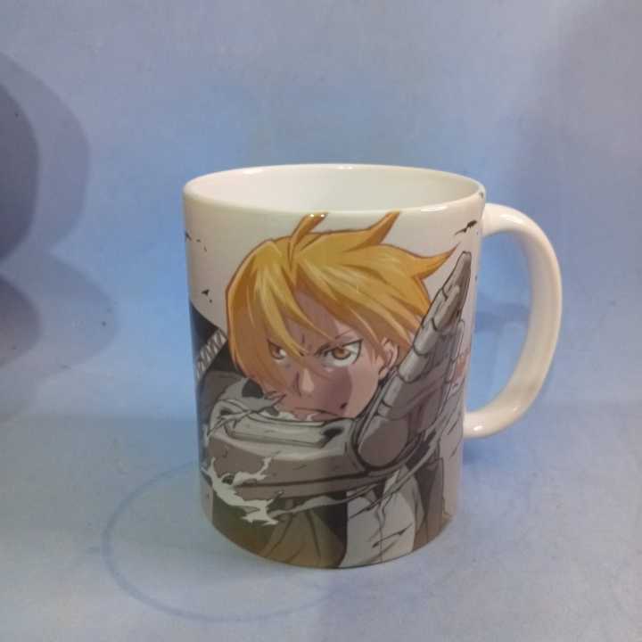 Taza Cerámica Fullmetal Alchemist Desayuno Ideal regalo