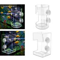 Alimentador De Acuario De Acrílico Transparente Para Larvas De Camarón De Mar Y Huevos Evita La Turbulencia Del Agua Alimentador De Pesos Amarillos Para Acuario - details 3