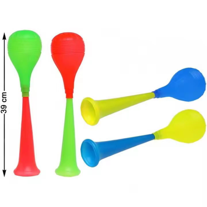 Atosa Bocina de Payaso en 4 colores surtidos 39 cm - 1