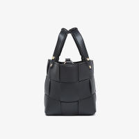 Bolso De Hombro Versátil Para Mujer 2025 Moda Nueva Bandolera Tejida Bolsa De Mano Bolsa De Tote Material Principal PU Con Lining De Poliéster - details 4