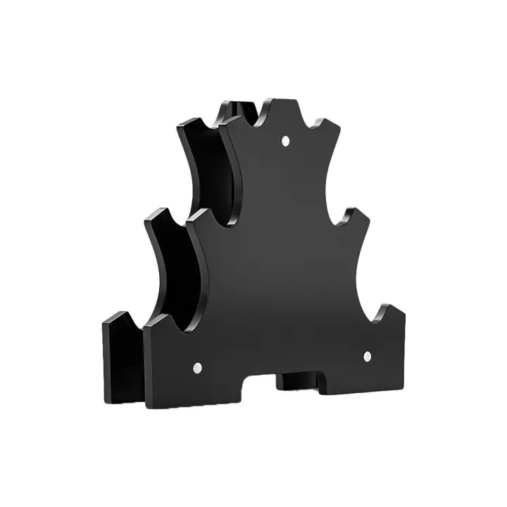Estante Para Dumbbells De Forma Triangular Accesorios De Equipo De Gimnasio Soporte De Almacenamiento Para Ejercicios De Fortalecimiento Muscular - 1