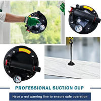 Copa De Succión De Vacío De 8 Pulgadas Para Levantamiento Manual De Granito Y Vidrio Capacidad De Carga De 250 Kg - details 1
