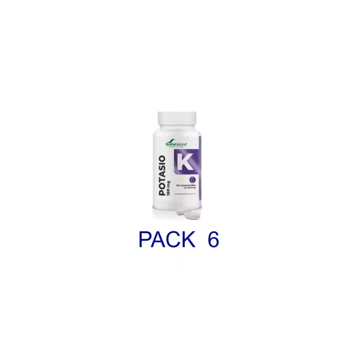 Soria Natural Pack 6  Potasio 60 Comp - 1