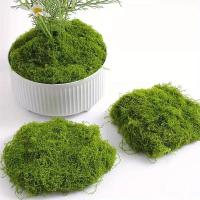 1/5/8pcs Moss Artificial Simulado Para Decoración De Jardín Plantas Verdes Silken Para Decoración De Macetas Y Exposiciones - details 2