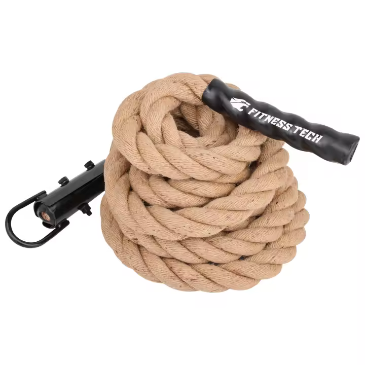 Fitness Tech Cuerda de Escalada para Trepar 6M Peso libre - 1
