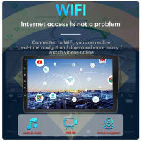 Reproductor Multimedia Universal Para Coche 9 Pulgadas 1 DIN Android 12 Con Carplay WiFi GPS Bluetooth Audio 2G RAM 32G ROM FM Touch Screen - details 9