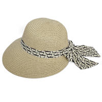 Kebedo Moda Sombrero de Paja para Mujer Pamela de Playa Protección UV, Sombreros de Verano Comodidad y Estilo Al Aire Libre - details 9