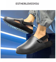 Sandalias Para Hombre Impermeables Calzado Casual Comodidad Zapatillas De Playa Antideslizantes Material EVA Talla Unida Estilo Sencillo - details 9