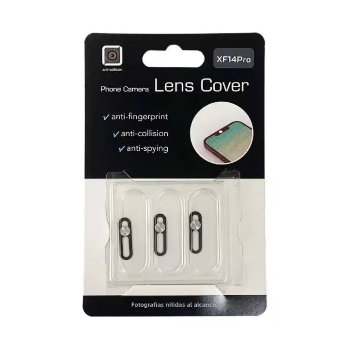 3PCS Pegatinas De Lente Para Teléfono Móvil Cubierta De Cámara De Privacidad Para iPhone 14 Serie Compatible Con iPhone 14 pro Max plus - 1