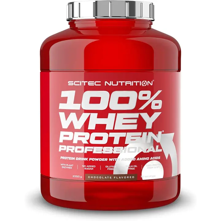 100% Whey Protein Professional 2,3Kg Scitec Nutrition Proteina - 1