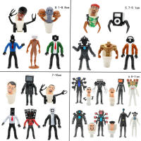 Figura De Acción Skibidi Toilet Man Camarógrafo Modelo Decoración PVC Juguetes Coleccionables Para Adolescentes Y Adultos - details 0