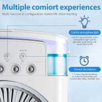 Aire Acondicionado Portátil Enfriador de Aire 4 en 1 600 Ml 3 Velocidades Ventilador - details 1