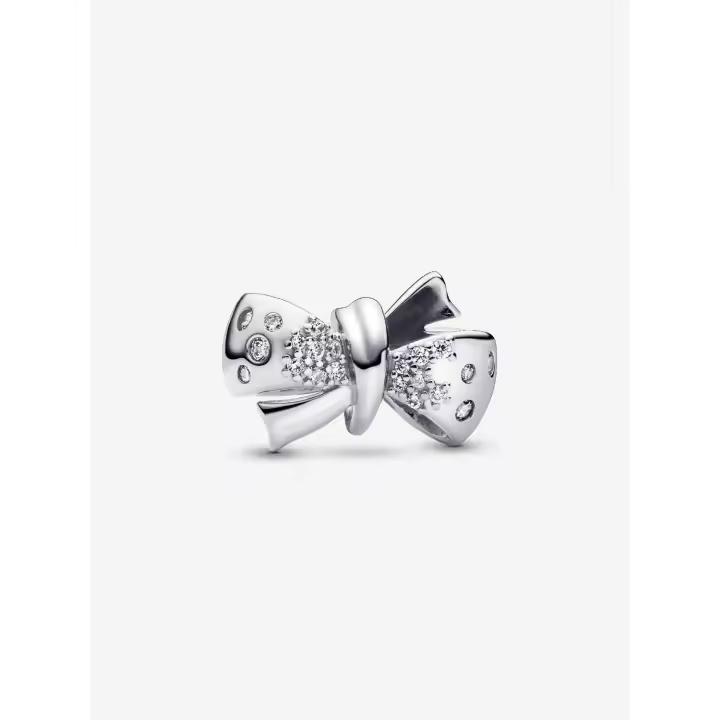 Charm Pandora Lazo Brillante Plata de primera ley 793442C01 - 1