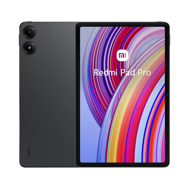 Xiaomi Redmi Pad Pro Tablet 8GB/256GB WiFi Pantalla 12.1" Resolución 2560x1600+ Tasa refresco 240 Hz Cámara trasera 8MP 4 Altavoces Procesador Snapdragon® S7 Gen 2 Mobile Platform Batería 10000 mAh Carga 33W - 1
