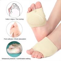 Pads De Metatarsal De Silicona Separador De Dedos Alivio Del Dolor Orthopedic Corrector De Hallux Valgus Medias De Cuidado Del Pie - details 1