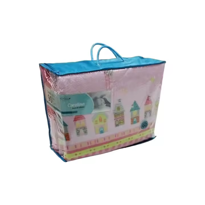 Sábanas Térmicas de Coralina Mercatienda.es - Globos en Rosa - 200 Gr/m2 - Set 3 Piezas - Cama 90 Cm - 1