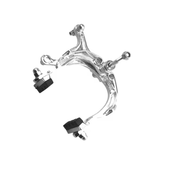 Freno De Llanta Calipero De Carretera Duradero Y Preciso Para Bicicletas Ligero De Aluminio C Forma Instalación Suave Calipero De Freno Frontal - 1