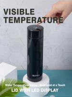 Botella De Agua Inteligente 450ml (15oz) Acero Inoxidable Con Mostrador De Temperatura Aislada a Prueba De Fugas Mantiene Bebidas Calientes/Frescas - details 3