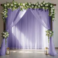 Cortinas De Boda Elegantes Y Nobles (150x300cm) Hexagonales Para Decoración De Eventos Y Fiestas Material De Poliéster Translúcido - details 9