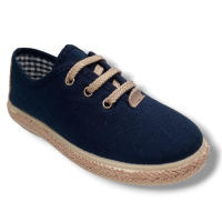 Vulpeques Zapatilla Lino 1000-PS Niño MARINO Zapatillas calzado niños Summer ROYALE CORDONETS - details 1