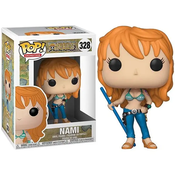 Figura Pop One Piece Nami-Figura de Vinilo Coleccionable - Idea de Regalo- Mercancia Oficial - Juguetes para Niños y Adultos - Movies Fans - Muñeco para Coleccionistas y Exposición - 1