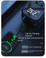 Bomba De Aire Eléctrica Portátil Recargable 3600mAh Tipo-C Para Neumáticos De Vehículos Múltiples Compressor De Aire Inalámbrico Auto-completo - details 16