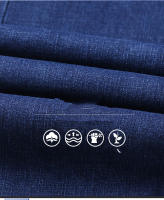 Nuevos Pantalones De Negocios Para Hombre Con Estilo Ligero Y Moderno Tejidos Suaves Y Elásticos Moda Casual Ropa Masculina - details 2