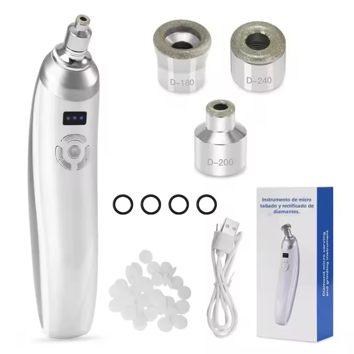 Máquina De Diamante Microdermabrasión Mejorada Para Eliminación De Quistes Profesional Limpieza Facial Profunda Dispositivo De Cuidado De La Piel Para Uso Doméstico - 1