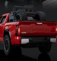 Modelo De Coche De Aleación Toyota Tundra 1:24 Con Sonido Y Luz Simulación Vehículo De Metal Para Niños Juguetes De Coche Regalo Para Niños Hombres - details 10