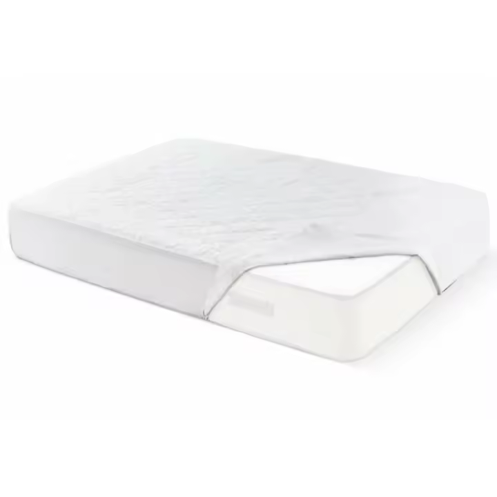 Protector de Colchón alcochado impermeable, de fibra para la cama de 150 , Cubre-colchón Anticarros, Transpirable, Extrasuave, Medidas 150x190/200cm - 1