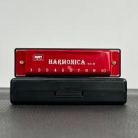 Harmonica Miwayer Profesional Con 10 Agujeros Instrumento Musical De Metal Para Bocina Para Principiantes - details 7