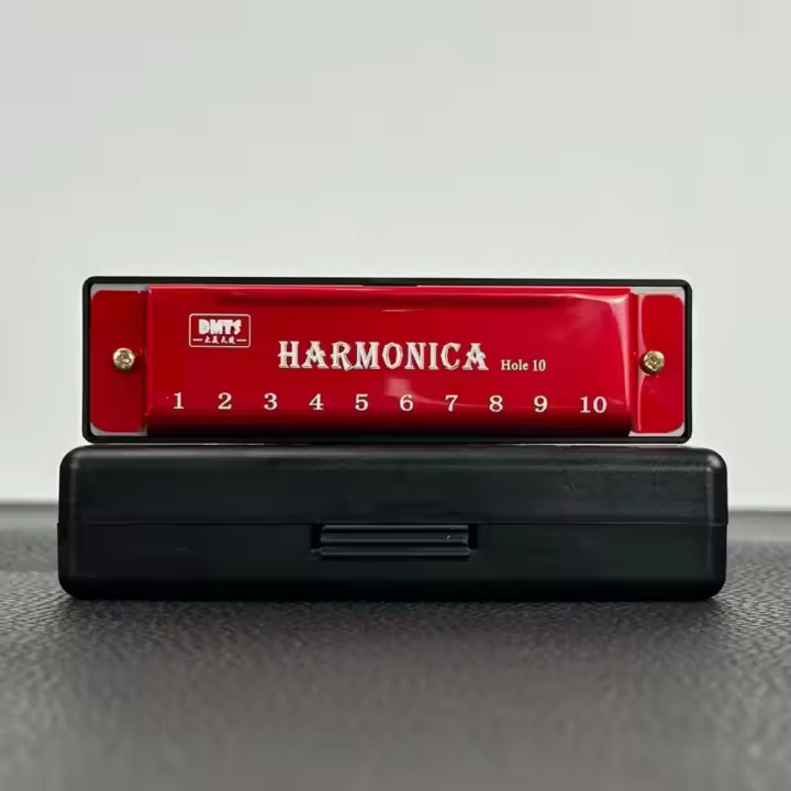 Harmonica Miwayer Profesional Con 10 Agujeros Instrumento Musical De Metal Para Bocina Para Principiantes - 1
