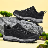 Zapatos De Senderismo Para Hombre Transpirables Antideslizantes Con Suela Suave Malla Zapatos Deportivos Casuales Para Exteriores Zapatos De Escalada - details 1