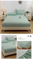 Sábana Protectora Impermeable Para Cama Doble 160x200 Anti-bacterias Anti-pulgas Lavable Tejida Con Técnica De Tat Forro Poliéster 300TC - details 20
