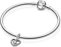PANDORA Abalorio de Plata de Ley con Piedra Natal para pulsera, Comes con el embalaje de Caja De Regno original. - details 3